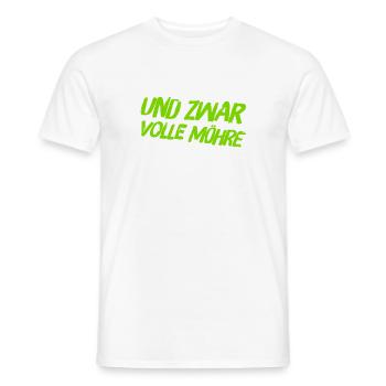 ich bin dafür - Männer T-Shirt - Weiß - Vorne - AI Model Male 178 dark (178cm)