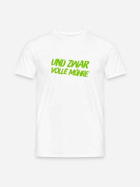 ich bin dafür - Männer T-Shirt - Weiß