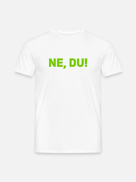 jetzt du - Männer T-Shirt - Weiß