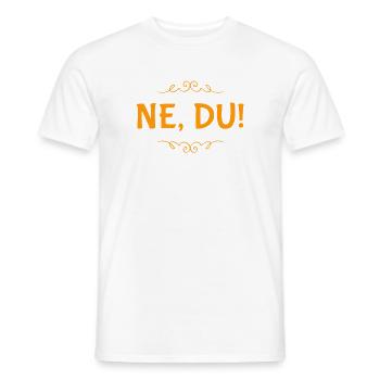 du machst es - Männer T-Shirt - Weiß - Vorne - AI Model Male 178 dark (178cm)