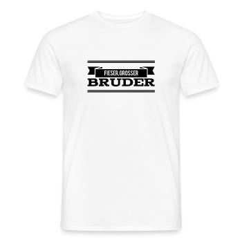 ich bin der große Bruder - Männer T-Shirt - Weiß - Vorne - AI Model Male 178 dark (178cm)