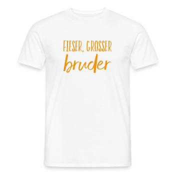 der ältere Bruder - Männer T-Shirt - Weiß - Vorne - AI Model Male 178 dark (178cm)