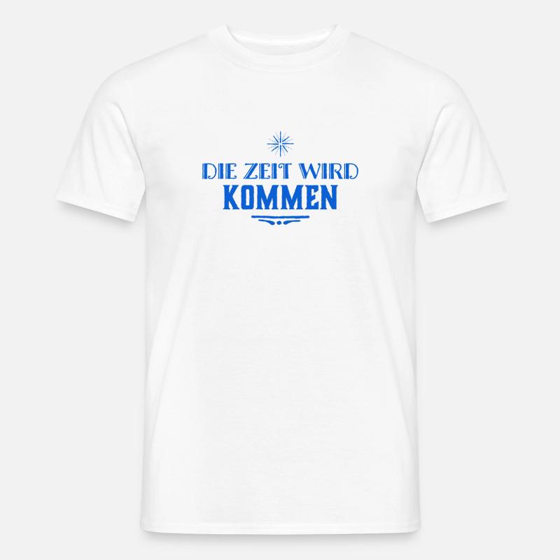 ich bin geduldig - Männer T-Shirt - Weiß
