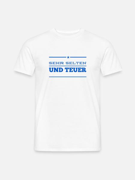 sehr selten und teuer - Männer T-Shirt - Weiß