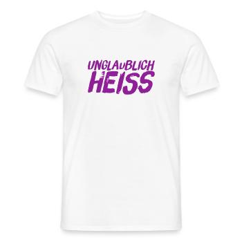 ich bin attraktiv - Männer T-Shirt - Weiß - Vorne - AI Model Male 178 dark (178cm)