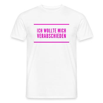 lebe wohl - Männer T-Shirt - Weiß - Vorne - AI Model Male 178 dark (178cm)