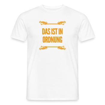 kein Problem - Männer T-Shirt - Weiß - Vorne - AI Model Male 178 dark (178cm)
