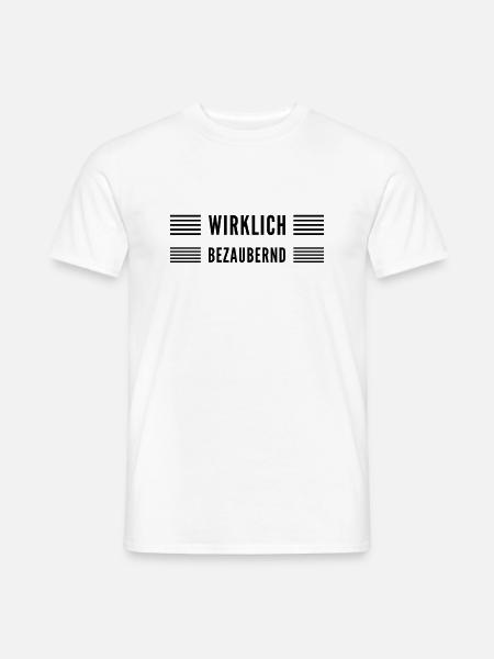 bezaubernd - Männer T-Shirt - Weiß