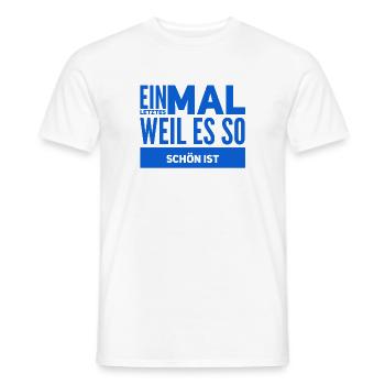 zum Abschluss - Männer T-Shirt - Weiß - Vorne - AI Model Male 178 dark (178cm)