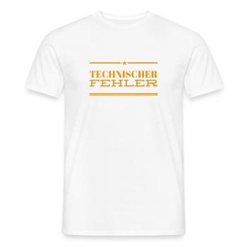 es geht nicht mehr - Männer T-Shirt - Weiß - Vorne - AI Model Male 178 dark (178cm)