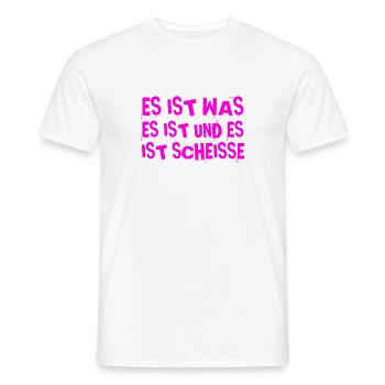 schlechte Laune - Männer T-Shirt - Weiß - Vorne - AI Model Male 178 dark (178cm)