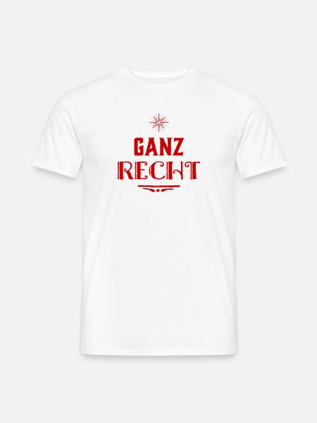 volle Zustimmung - Männer T-Shirt - Weiß