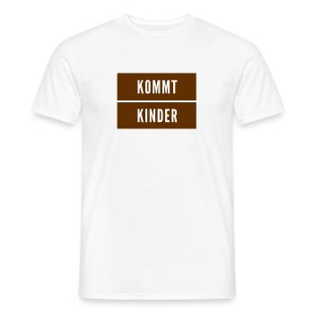 ab die Post - Männer T-Shirt - Weiß - Vorne - AI Model Male 178 dark (178cm)