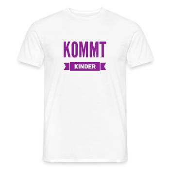 legen wir los - Männer T-Shirt - Weiß - Vorne - AI Model Male 178 dark (178cm)