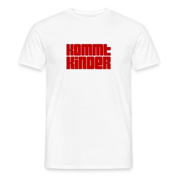 auf geht es - Männer T-Shirt - Weiß - Vorne - AI Model Male 178 dark (178cm)