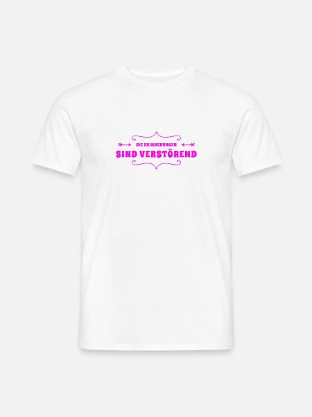 verstörende Erinnerungen - Männer T-Shirt - Weiß