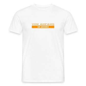 ich bin genial - Männer T-Shirt - Weiß - Vorne - AI Model Male 178 dark (178cm)