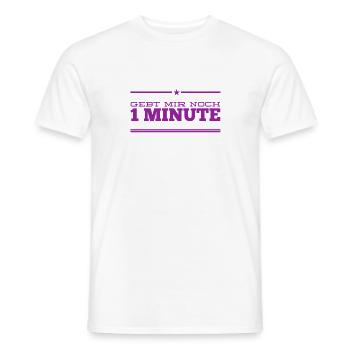 ich brauche etwas länger - Männer T-Shirt - Weiß - Vorne - AI Model Male 178 dark (178cm)