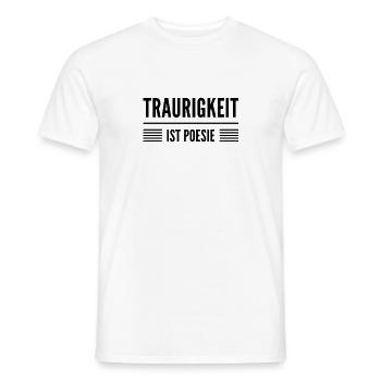 Trauer ist Heilung - Männer T-Shirt - Weiß - Vorne - AI Model Male 178 dark (178cm)