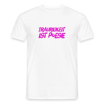Trauer hilft - Männer T-Shirt - Weiß - Vorne - AI Model Male 178 dark (178cm)