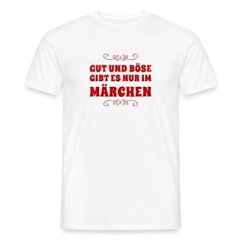 nur im Märchen - Männer T-Shirt - Weiß - Vorne - AI Model Male 178 dark (178cm)