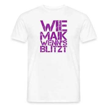 ich bin wie Maik - Männer T-Shirt - Weiß - Vorne - AI Model Male 178 dark (178cm)