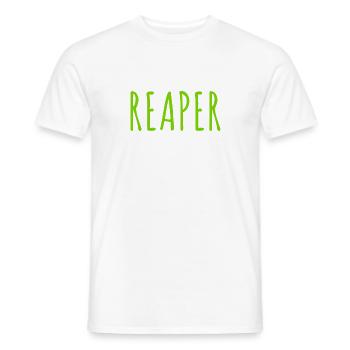 Reaper - Männer T-Shirt - Weiß - Vorne - AI Model Male 178 dark (178cm)