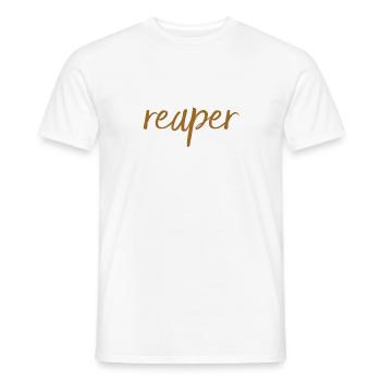 so sieht ein Reaper aus - Männer T-Shirt - Weiß - Vorne - AI Model Male 178 dark (178cm)