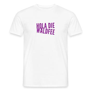 hola die Waldfee - Männer T-Shirt - Weiß - Vorne - AI Model Male 178 dark (178cm)