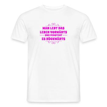 Lebenserfahrung ist gut - Männer T-Shirt - Weiß - Vorne - AI Model Male 178 dark (178cm)
