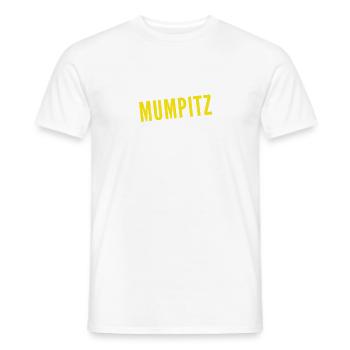 das ist Mumpitz - Männer T-Shirt - Weiß - Vorne - AI Model Male 178 dark (178cm)