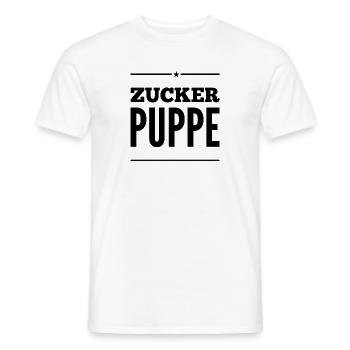 ich bin eine Augenweide - Männer T-Shirt - Weiß - Vorne - AI Model Male 178 dark (178cm)