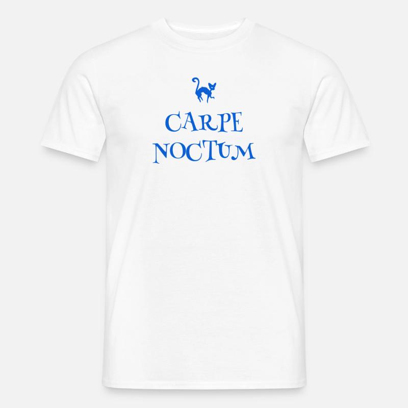 Nutzer der Nacht - Männer T-Shirt - Weiß