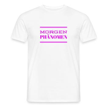 ich liebe den Morgen - Männer T-Shirt - Weiß - Vorne - AI Model Male 178 dark (178cm)