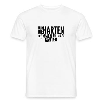 zeig mir deine Härte - Männer T-Shirt - Weiß - Vorne - AI Model Male 178 dark (178cm)