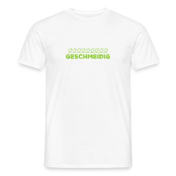ich bin locker - Männer T-Shirt - Weiß - Vorne - AI Model Male 178 dark (178cm)