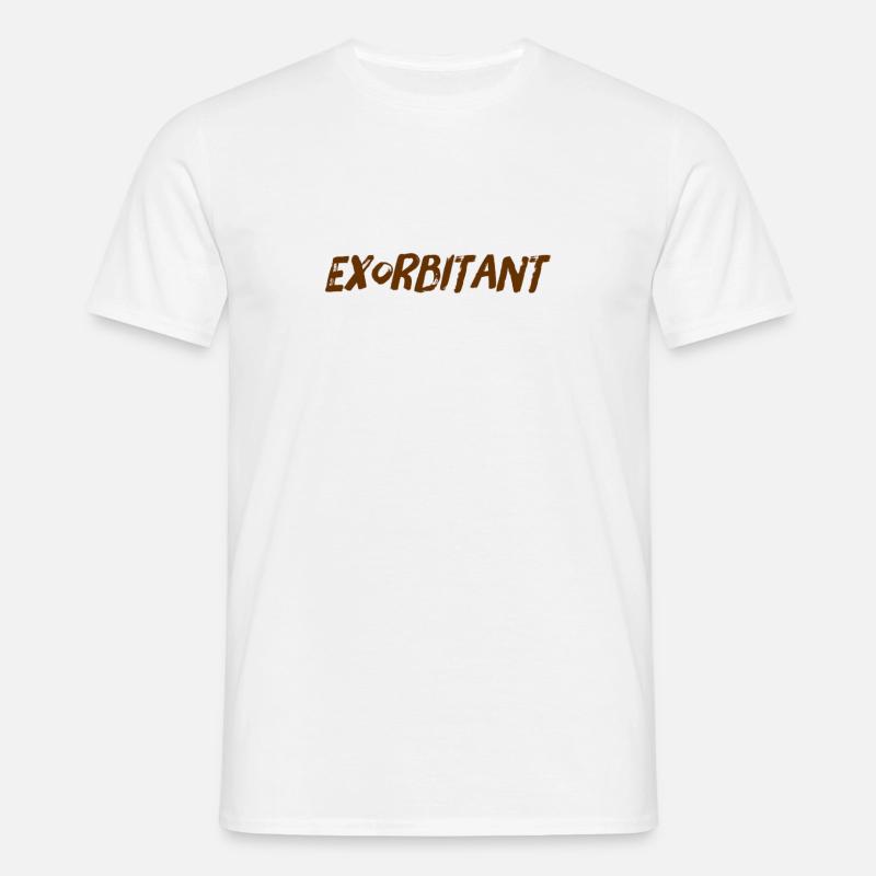 ich bin genial - Männer T-Shirt - Weiß