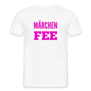 Je suis une fée pour les contes de fées - T-shirt homme - blanc - Devant - AI Model Male 178 dark (178cm)