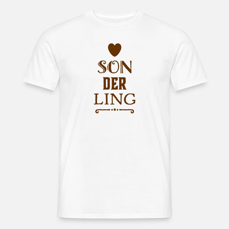 ich bin ein Sonderling - Männer T-Shirt - Weiß