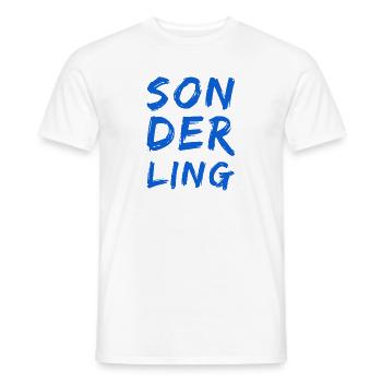 ich bin einzigartig - Männer T-Shirt - Weiß - Vorne - AI Model Male 178 dark (178cm)