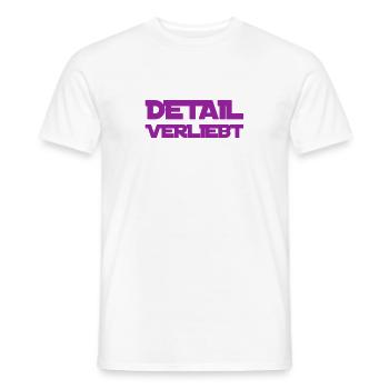 Details are always possible - Men's T-Shirt - white - Front - AI Model Male 178 dark (178cm)