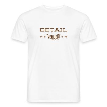 Details sind mein Ding - Männer T-Shirt - Weiß - Vorne - AI Model Male 178 dark (178cm)