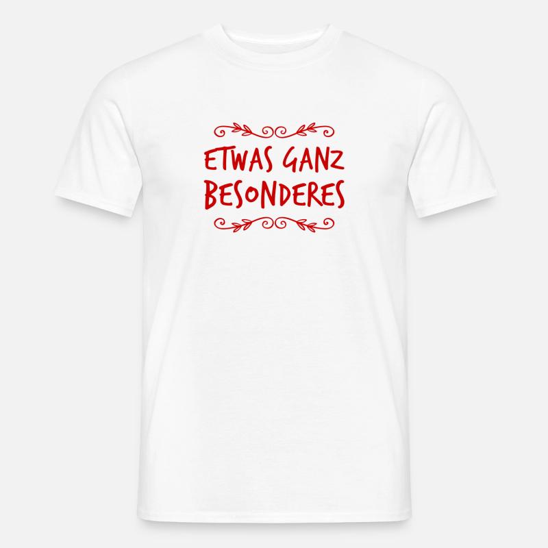 ich bin genial - Männer T-Shirt - Weiß