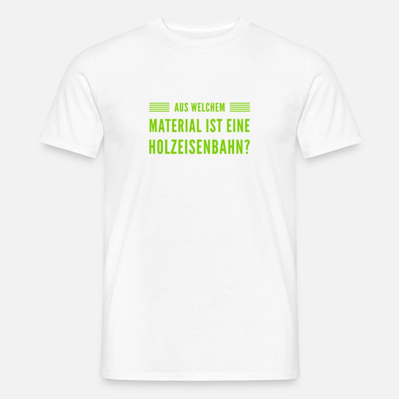 was könnte das sein? - Männer T-Shirt - Weiß