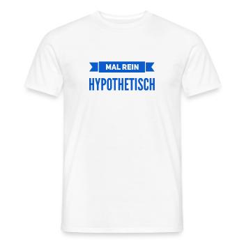 Horaires acceptés - T-shirt homme - blanc - Devant - AI Model Male 178 dark (178cm)