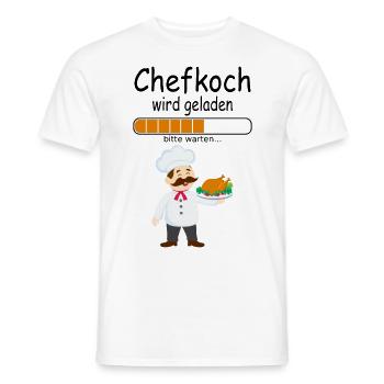 Angehender Koch Ausbildung für Baby Azubi - Männer T-Shirt - Weiß - Vorne - AI Model Male 178 dark (178cm)