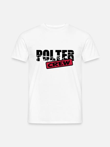 poltercrew - T-shirt homme - blanc