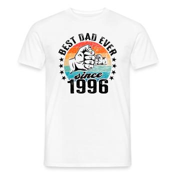 Bester Papa der Welt seit 1996 Vatertag - Männer T-Shirt - Weiß - Vorne - AI Model Male 178 dark (178cm)
