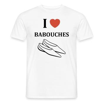 Hausschuhe Humor - Männer T-Shirt - Weiß - Vorne - AI Model Male 178 dark (178cm)