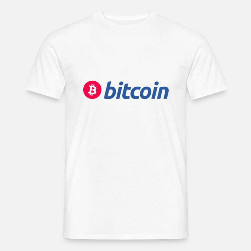 Bitcoin (Bitcoin) - Männer T-Shirt - Weiß